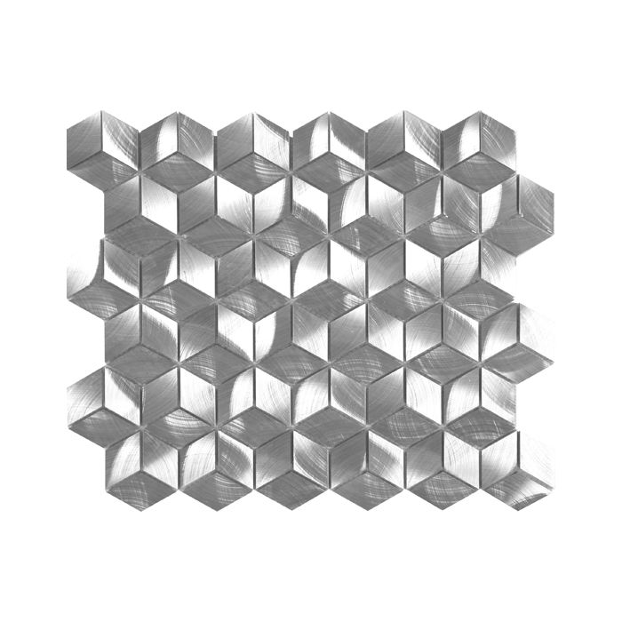 ALUMINUM MOSAIC - Silver