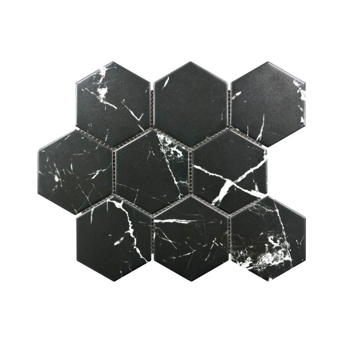 Classic - Nero Marquina Hexagon
