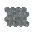 DIAMOND HEX - Charcoal Grey