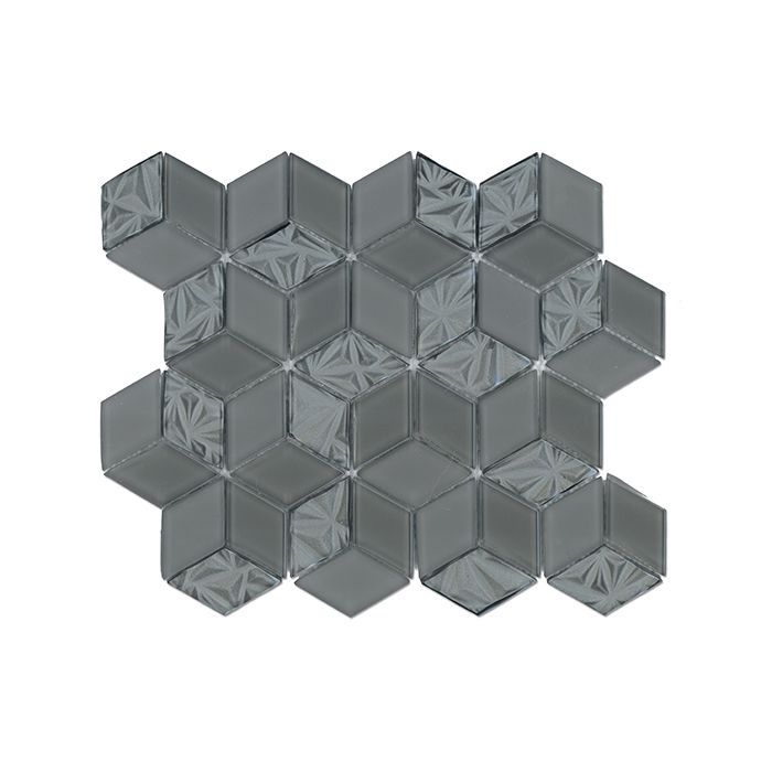 DIAMOND HEX - Charcoal Grey