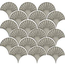 Kujacu - Mosaic White  12 X 13