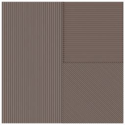 Lins - Porcelain Brown  8x 8