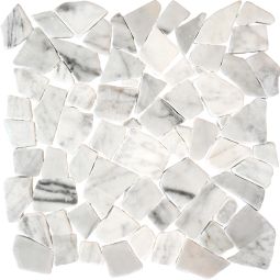 Marmo Pebbles - Marble  12x 12