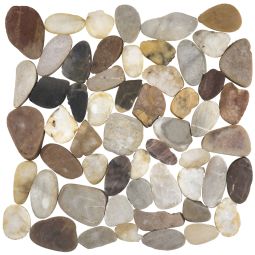 Pacific Beach Pebbles - Porcelain  12x12