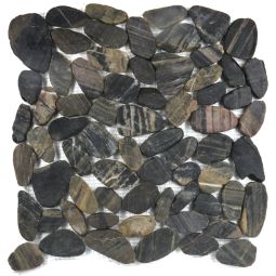 Pacific Beach Pebbles - Porcelain  12x12
