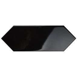 Picket - Porcelain Black Gloss 4x 12