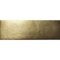 Pottery - Porcelain Gold  2 X 6