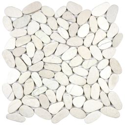Zen Pebble - Porcelain  12x 12
